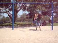 Me and Holly Swinging