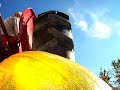 Squished Squash - Pumpkin crushed by tractor tire