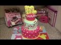 Maia's Pink Fondant Cake (2nd Fondant cake ...