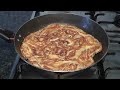 Omelette Courgette Salad How to Make recipe Cook Vegetarian