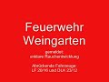 Feuerwehr Weingarten - "Unklare Rauchentwicklung"