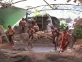 traditional dance at tjapukai cultural park, cairns