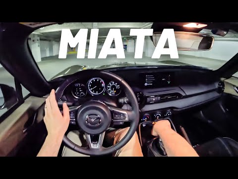 2024 Mazda MX-5 Miata | POV Night Drive