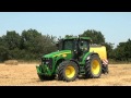 JOHN DEERE 8R & PRESSE NEW HOLLAND