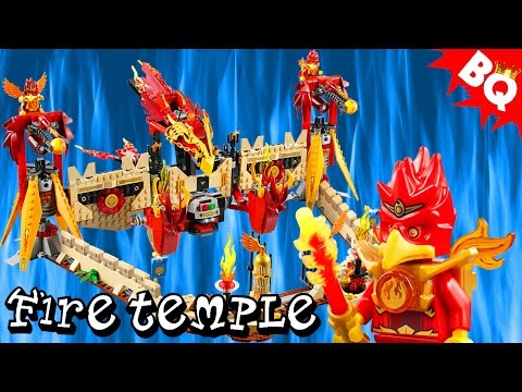 LEGO Flying Phoenix Fire Temple 70146 Legends of Chima Build & Review