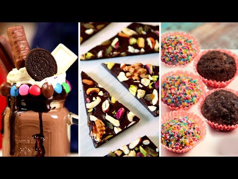 5 BEST Chocolate RECIPES | Things You Can Do with Chocolates | Homemade Chocolate Dessert HACKS