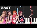 BLACKPINK - DDU-DU DDU-DU (EASY Piano Tutorial)