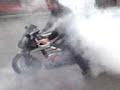 HONDA CBR 600RR BURNOUT