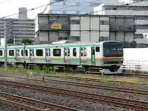 湘南新宿ライン　蕨駅通過