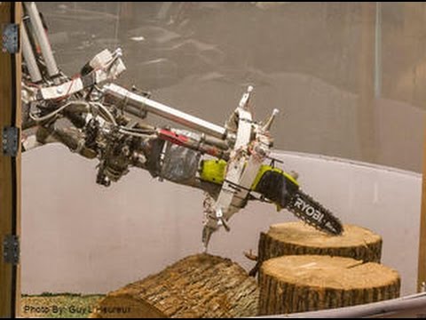Tomorrow Daily 024: Art by chainsaw-wielding robot, Sharknado light shows, and more