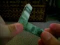 how 2 make an origami mony ring with a dollar