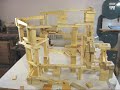 woodgears.ca A marble run built with my wooden marble run building blocks