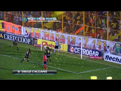 Gol de Calgaro. Crucero 1 Independiente 0. Fecha 34.Torneo Primera B Nacional.Fútbol Para Todos
