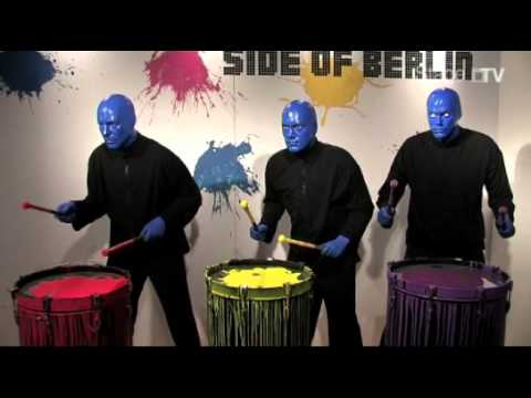 Die BLUE MAN GROUP bei Madame Tussauds