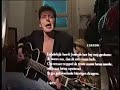 jan lenferink zorgde ter gelegenheid van de 70e verjaardag van de grote volksschrijver 14 december 1993 voor een videogroet van diverse bewonderaars. jan zong reve's  gedicht 
