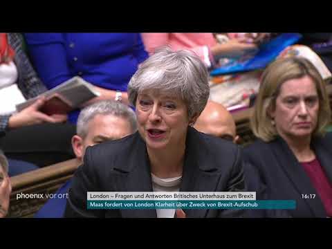 Brexit: Questions and Answers im britischen Unterhaus am 20.03.2019