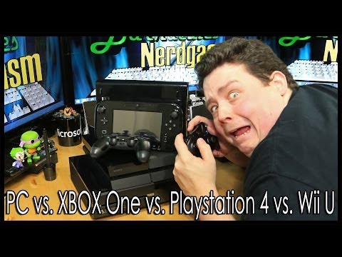 PC vs. XBOX One vs. Playstation 4 vs. Wii U for Gaming - Which one is best? All of them!