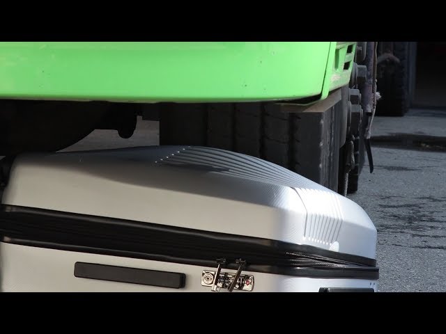 卡車輾壓行李箱 奧莉薇閣Allez Voyager 無懈可擊系列