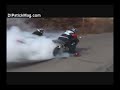 Hators Motorcycle Club Burning Some Rubber