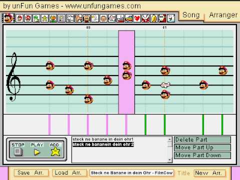 Mario Paint Composer: Put a banana in your ear - filmcow (Version 2)