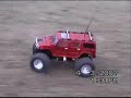 Tamiya Mad Red Hummer R/C Driving By Victoras (5 years old) 
