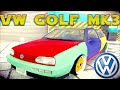 VW Golf MK3 Harlequin Design для GTA San Andreas видео 1