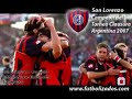 San Lorenzo 4 - Arsenal 2. Clausura Argentino 2007