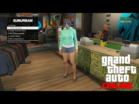 GTA 5 Online - Clothing Outfit Creator Feature - GTA 5 Online Leak (GTA 5 DLC)
