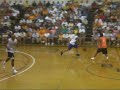 Most of the action from the last 8 minutes or so of the 2008 Pilot Rocky Top League Championship game.HT Group (in orange) features Tyler Smith, Courtney Pigram, Daniel West, and Michael JenkinsRay's ESG (in white with purple trim) features Bobby Maze, Scotty Hopson, and Brian Williams