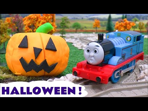 thomas - Thomas The Tank Engine Halloween Ghost Play Doh compilation of videos. We thought we'd bring all our Halloween themed videos together in one. Please excuse t...