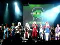 Video Games Live 2008 - Rio - Cosplayers no palco 2