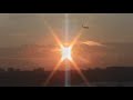 Sunset at KMSP Airport