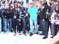 chris brown battle à trocadéro