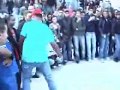 chris brown battle à trocadéro