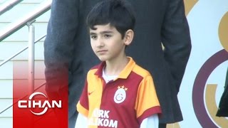 Şehit Savcı Kiraz’ın oğlu Galatasaray idmanında