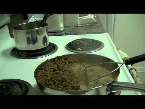 how to drain beef for tacos