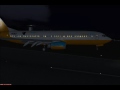 FSX: Orbit Orlines CatDog flight landing at Albany International from Boston Logan International
