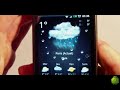 Once upon a time , a Hero Sense style Clock , an Android widget ..