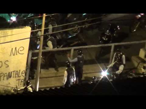 Violenta represión en Venezuela