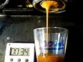 Espresso shot Nuova Simonelli Oscar