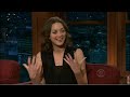 craig chats with marion cotillard from 