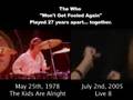 The Who - Won't Get Fooled Again - Synchronized