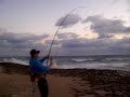SHARK FISHING FROM THE BEACH part 1 01/27/07 SHARK FISHING FROM THE BEACH part 1 01/27/07