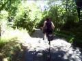 Arrival at Dunwich on my penny farthing