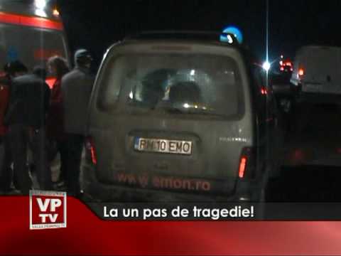 La un pas de tragedie!