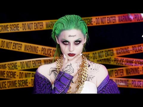 Joker Suicide Squad Makeup Tutorial