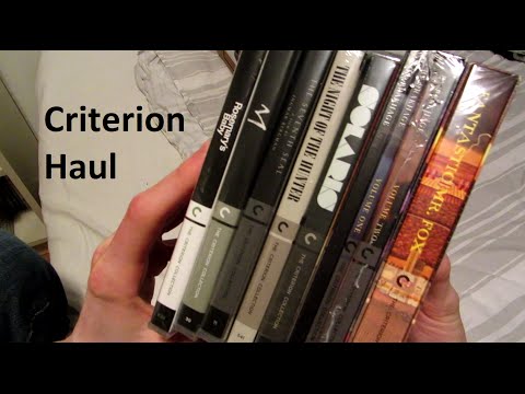 Criterion Blu-ray Unboxing