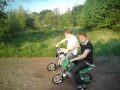 Dirtbike Klemens und Jojo