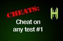 How to cheat on any test