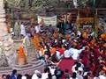 Monks Chanting at 2550 Buddha Jayanti, Bodhgaya - India